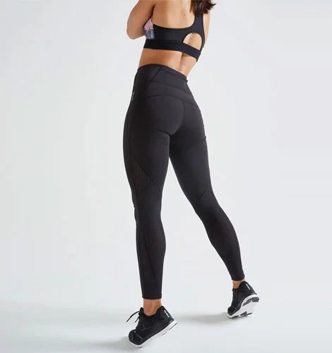 High Waist Shaped Leggings - Black